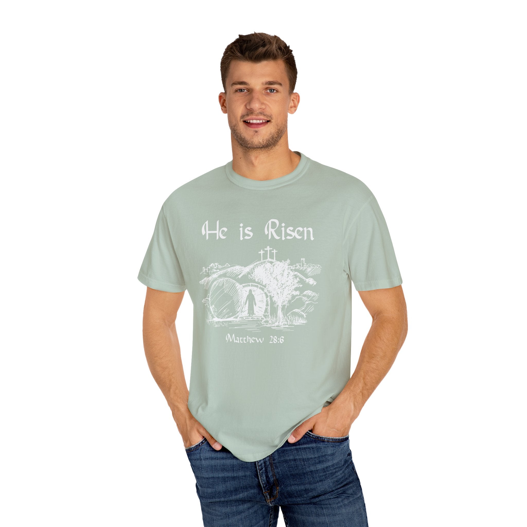 He is Risen Unisex Relaxed Fit T-Shirt
