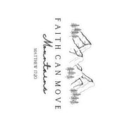 Faith Can Move Mountains Decals - My Faith My Father