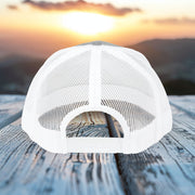 White Cross Snapback Trucker Cap (Embroidery) - My Faith My Father