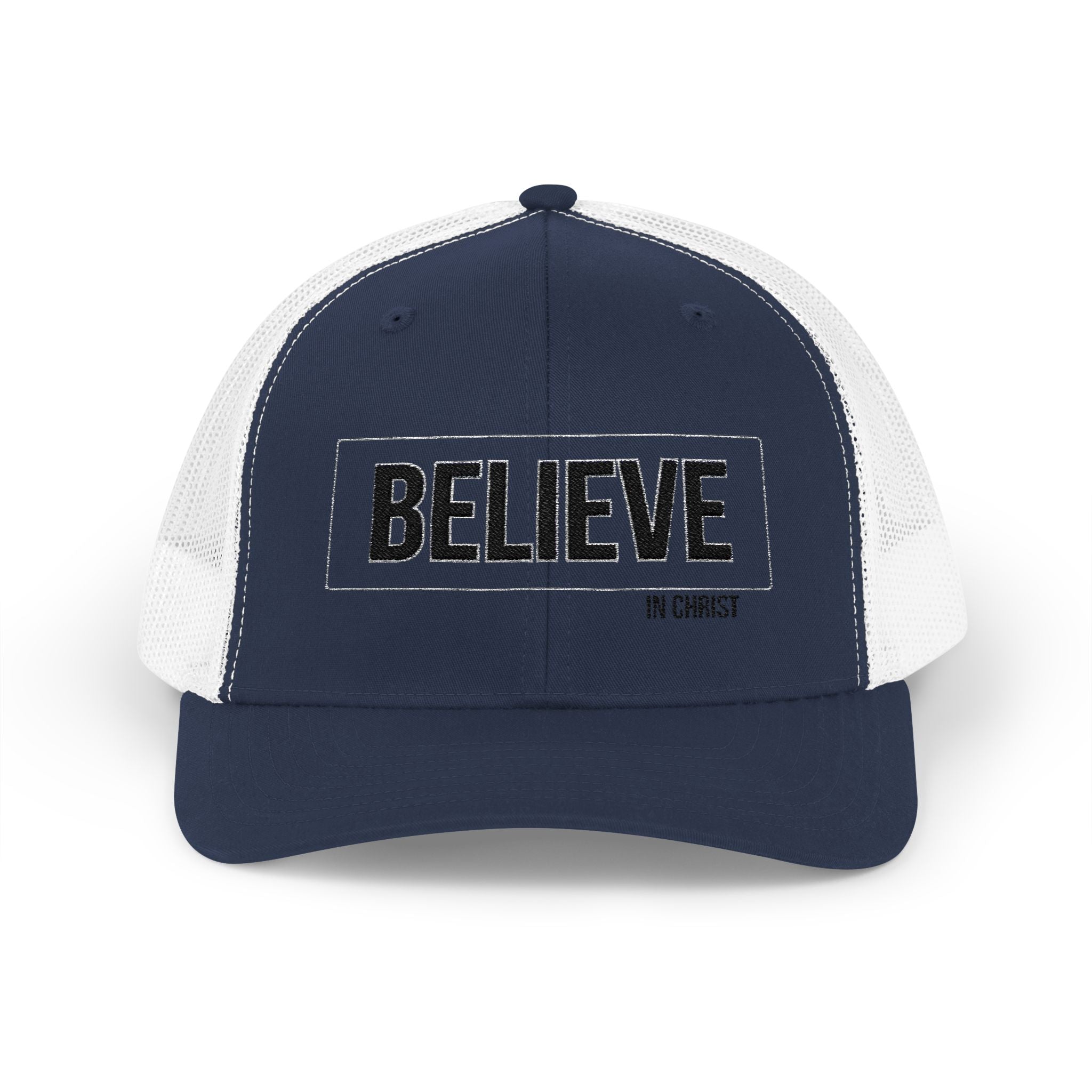 Believe In Christ Snapback Trucker Hat