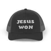Jesus Won Snapback Trucker Hat - My Faith My Father