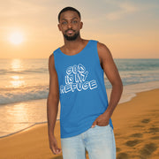 God is My Refuge Unisex Relaxed Fit Tank Top - My Faith My Father