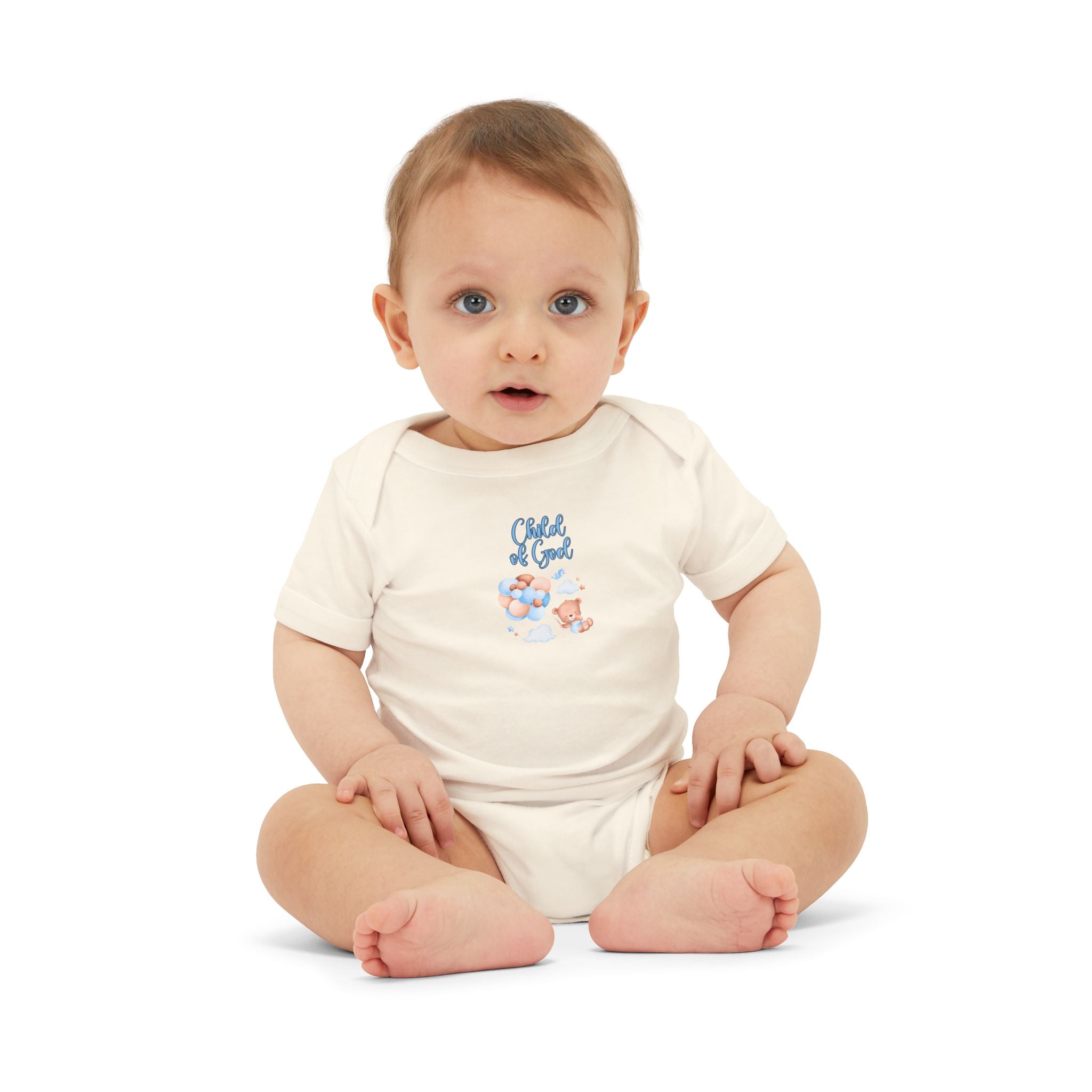Child of God Infant Jersey One Piece, Christian Baby Bodysuit, Cute Baby Outfit, Gift for New Parents, Infant Clothing, Baby Shower Gift