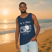 He Is Risen Unisex Relaxed Fit Tank Top - My Faith My Father