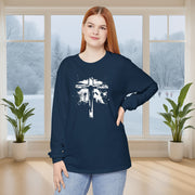 Jesus On Cross Unisex Relaxed Fit Long Sleeve T-Shirt - My Faith My Father