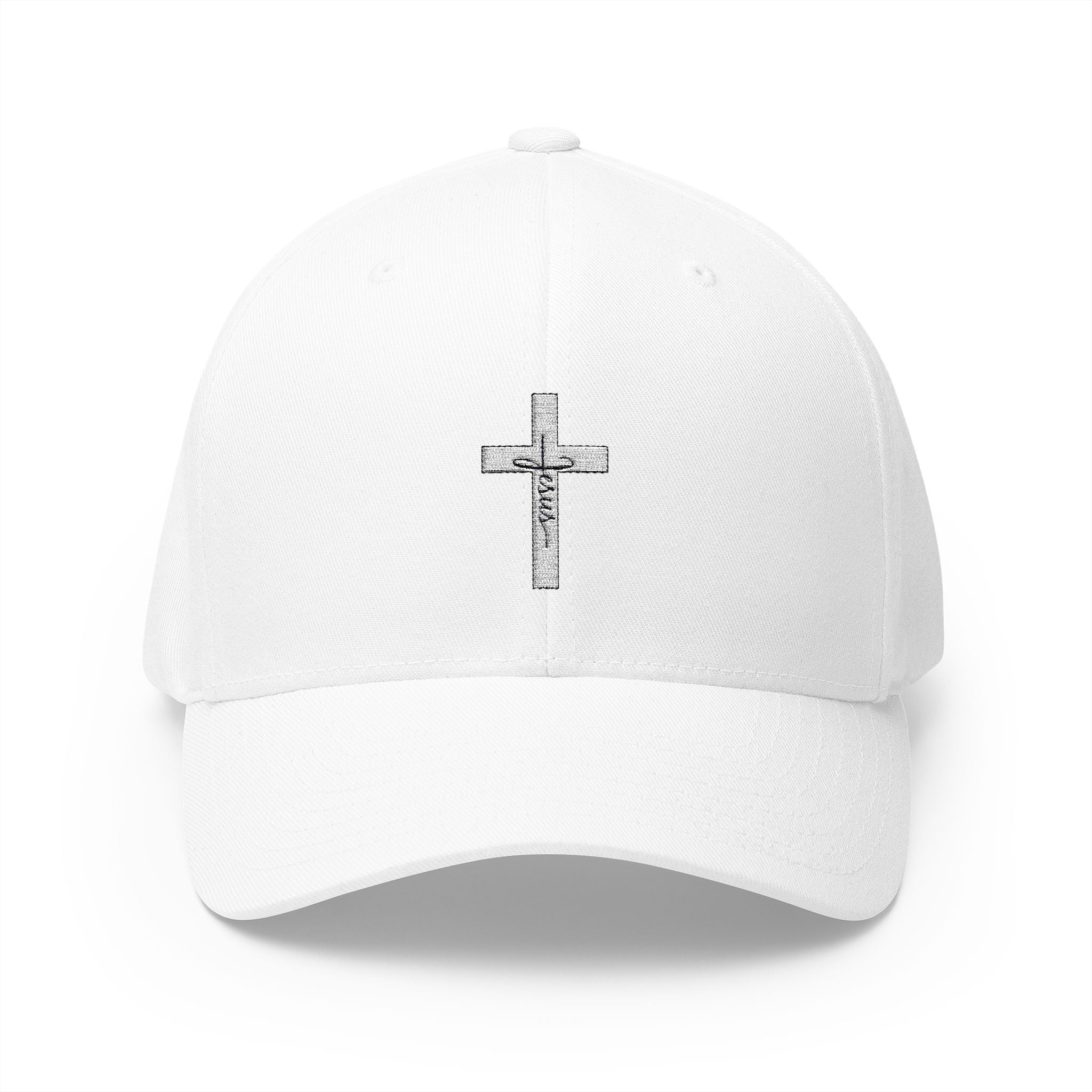 Cross With Jesus Flexfit Hat