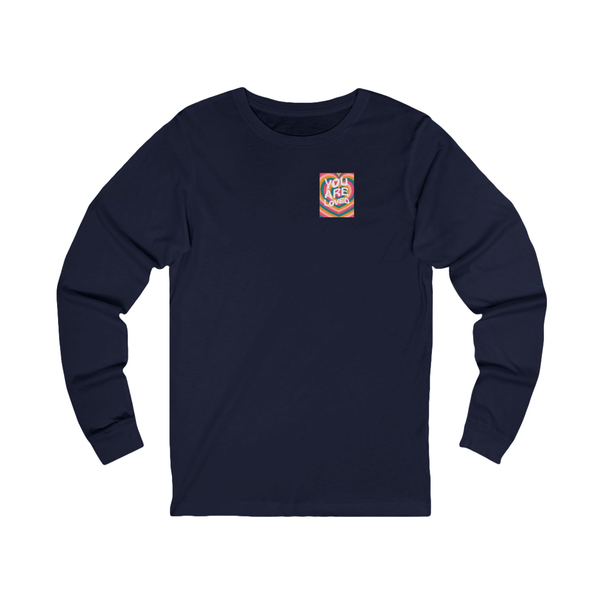 You Are Loved Retro Unisex Long Sleeve T-Shirt - My Faith My Father