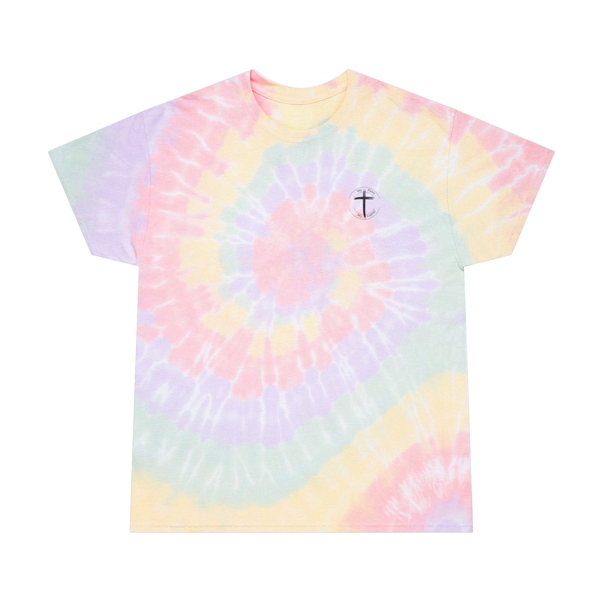 All I Need Is Jesus – Unisex Spiral Tie-Dye Christian T-Shirt | Faith-Filled Casual Tee