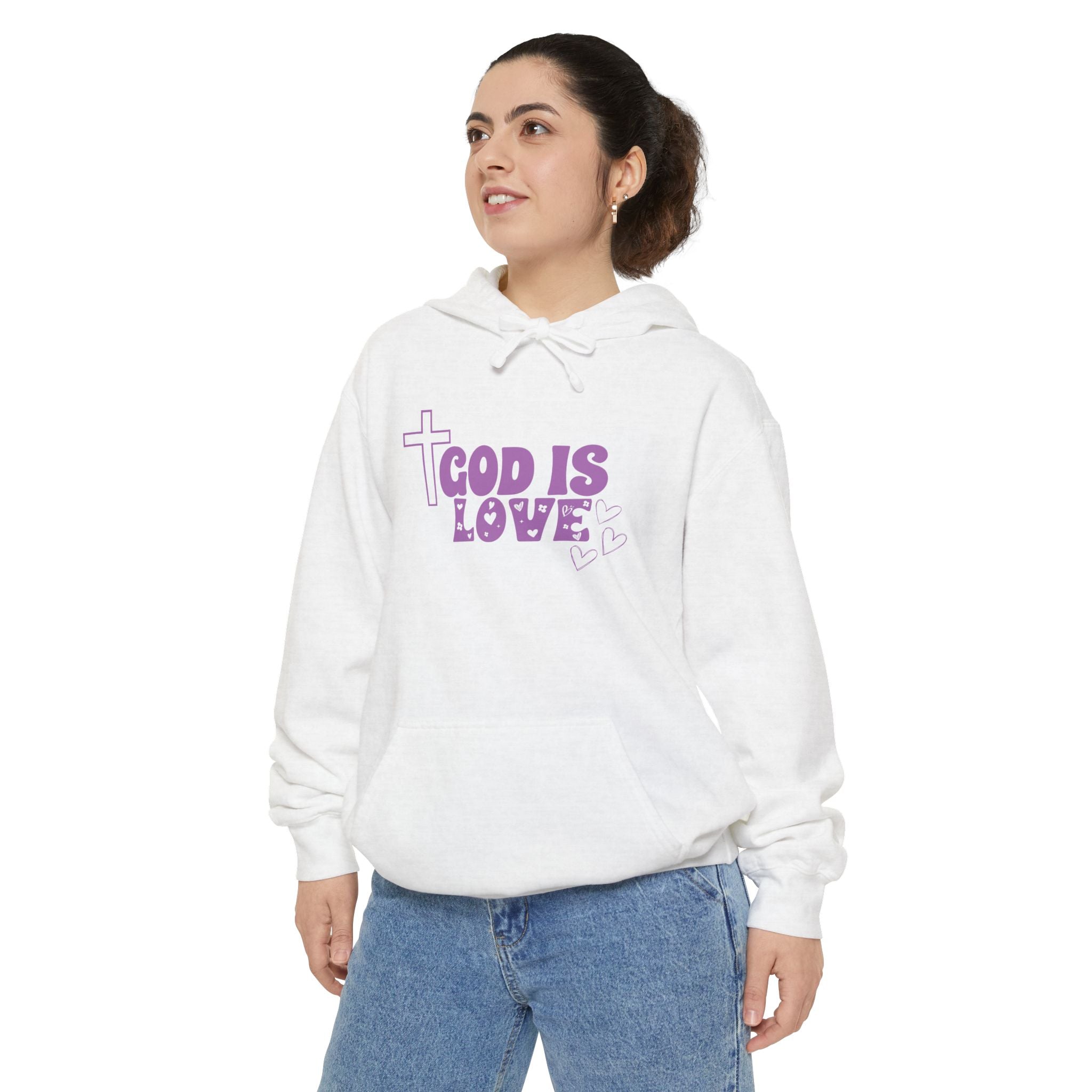 God Is Love Unisex Relaxed Fit Hoodie