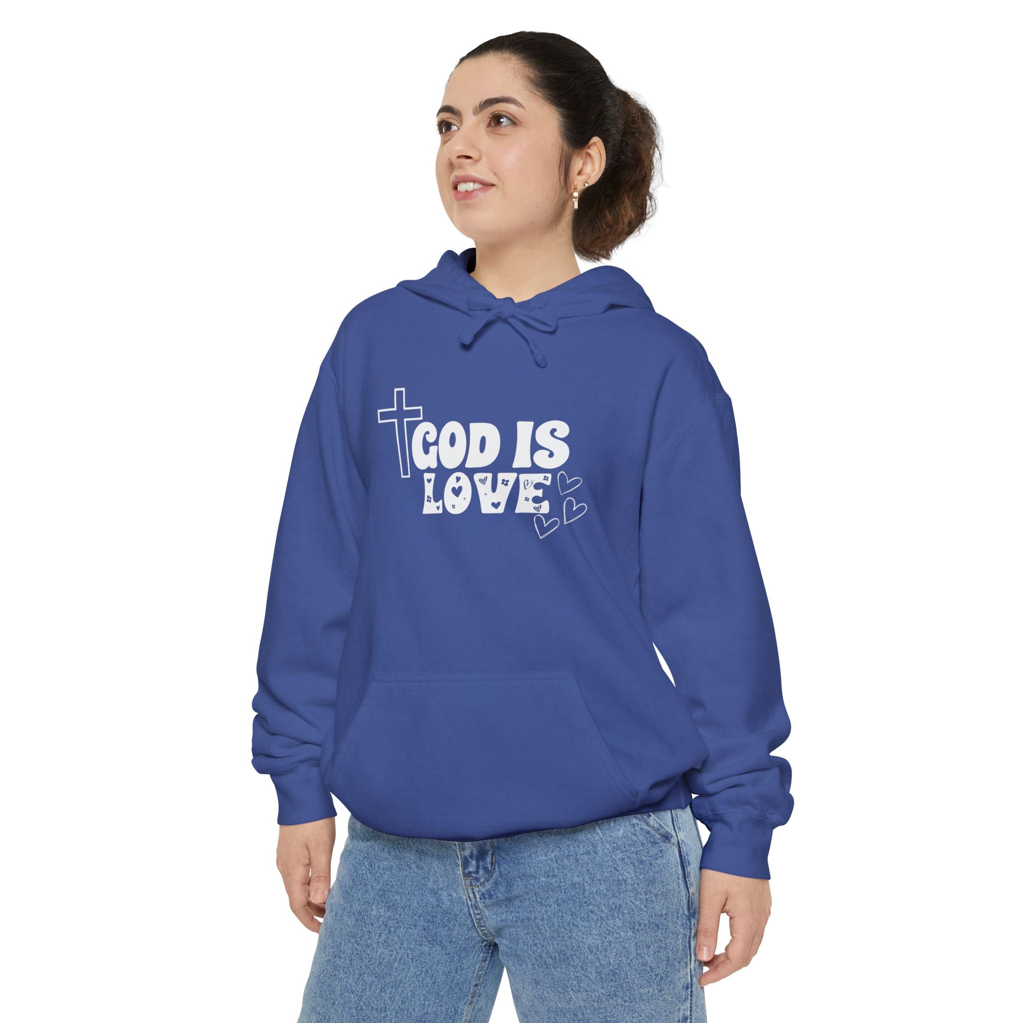 God Is Love Unisex Relaxed Fit Hoodie