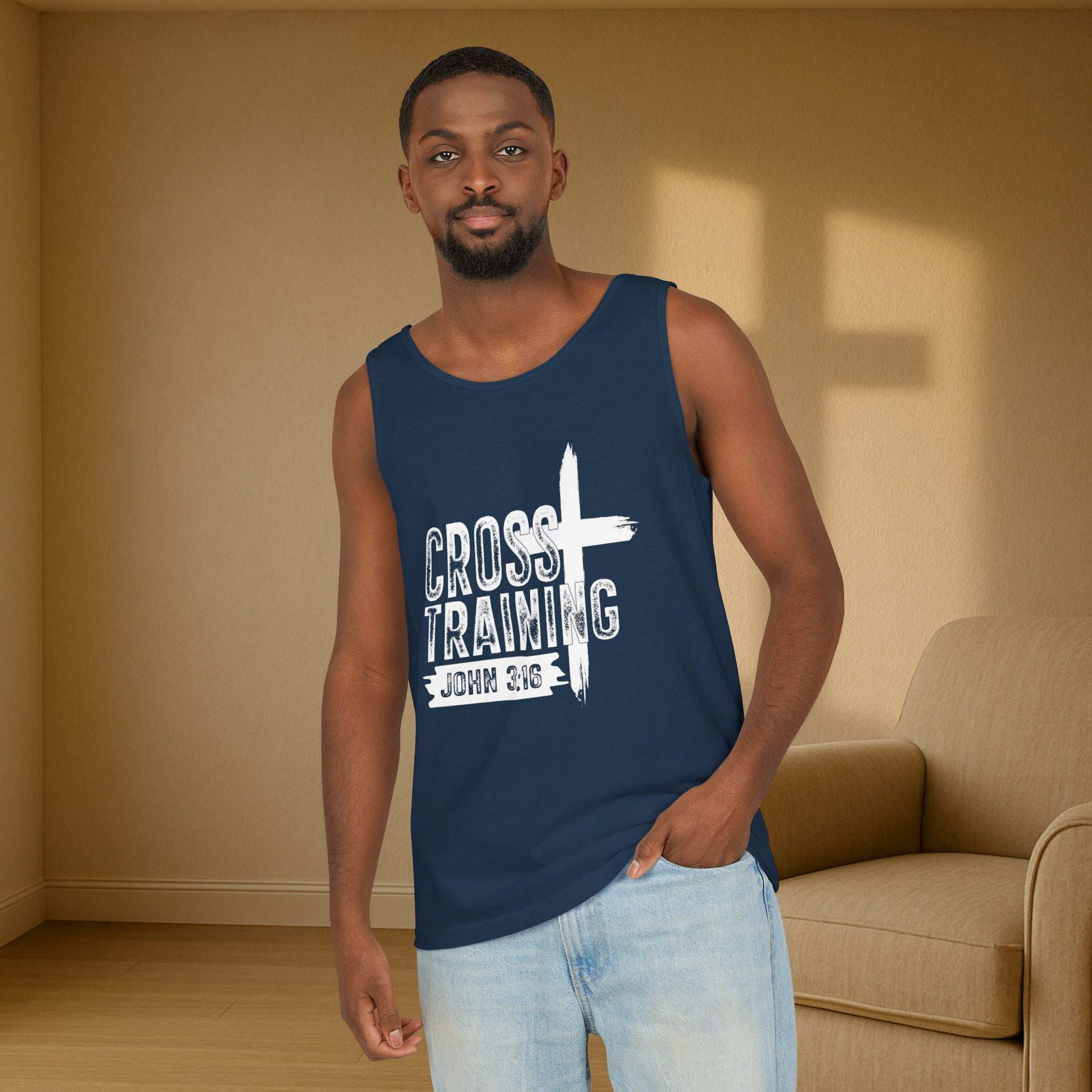 Cross Training Unisex Relaxed Fit Tank Top - My Faith My Father