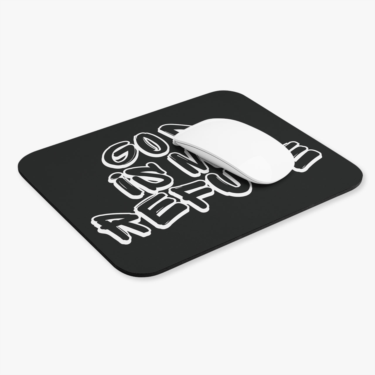 God is My Refuge – Christian Scripture Mouse Pad