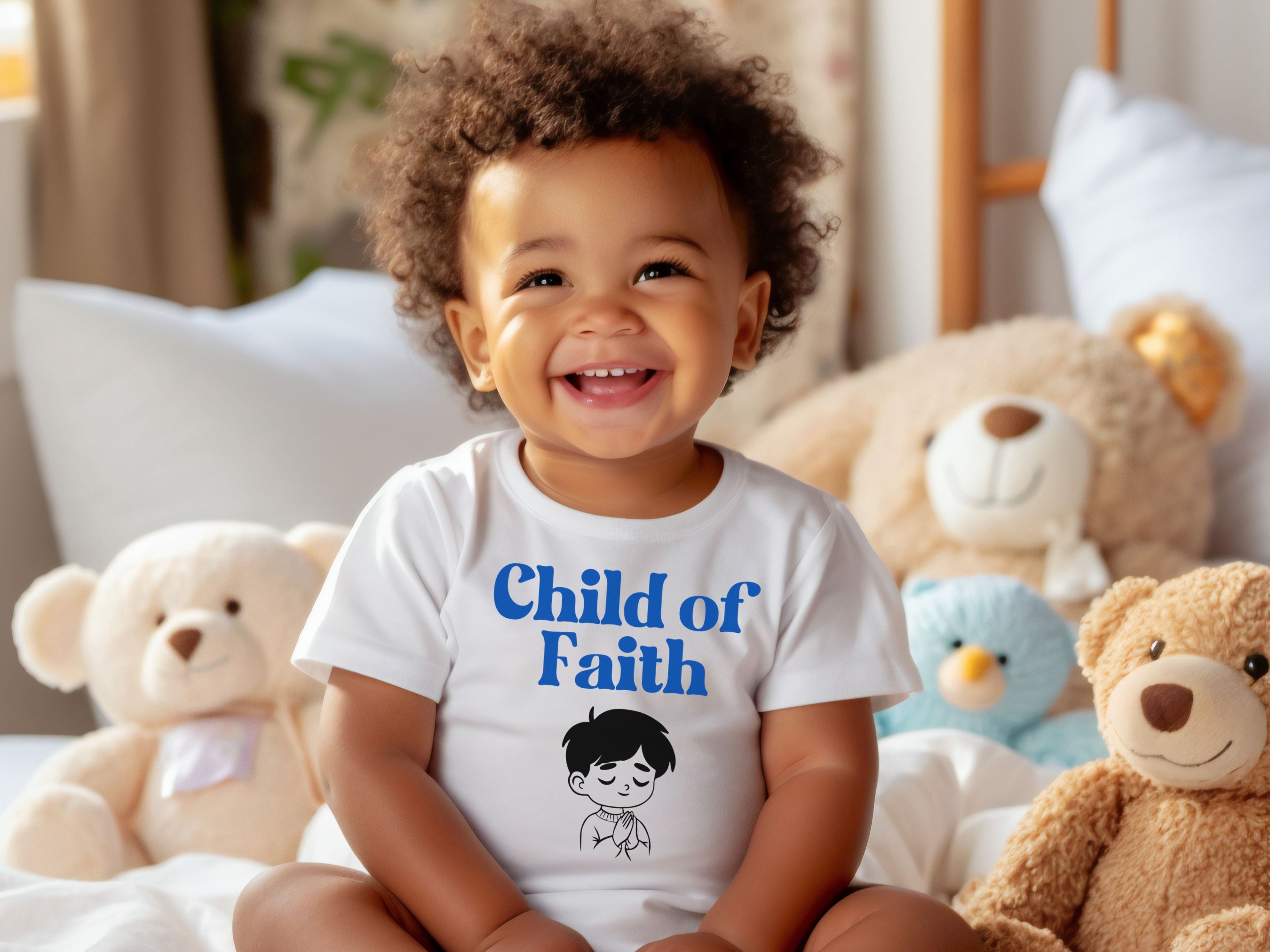 Child of Faith (Boy) Baby T-Shirt