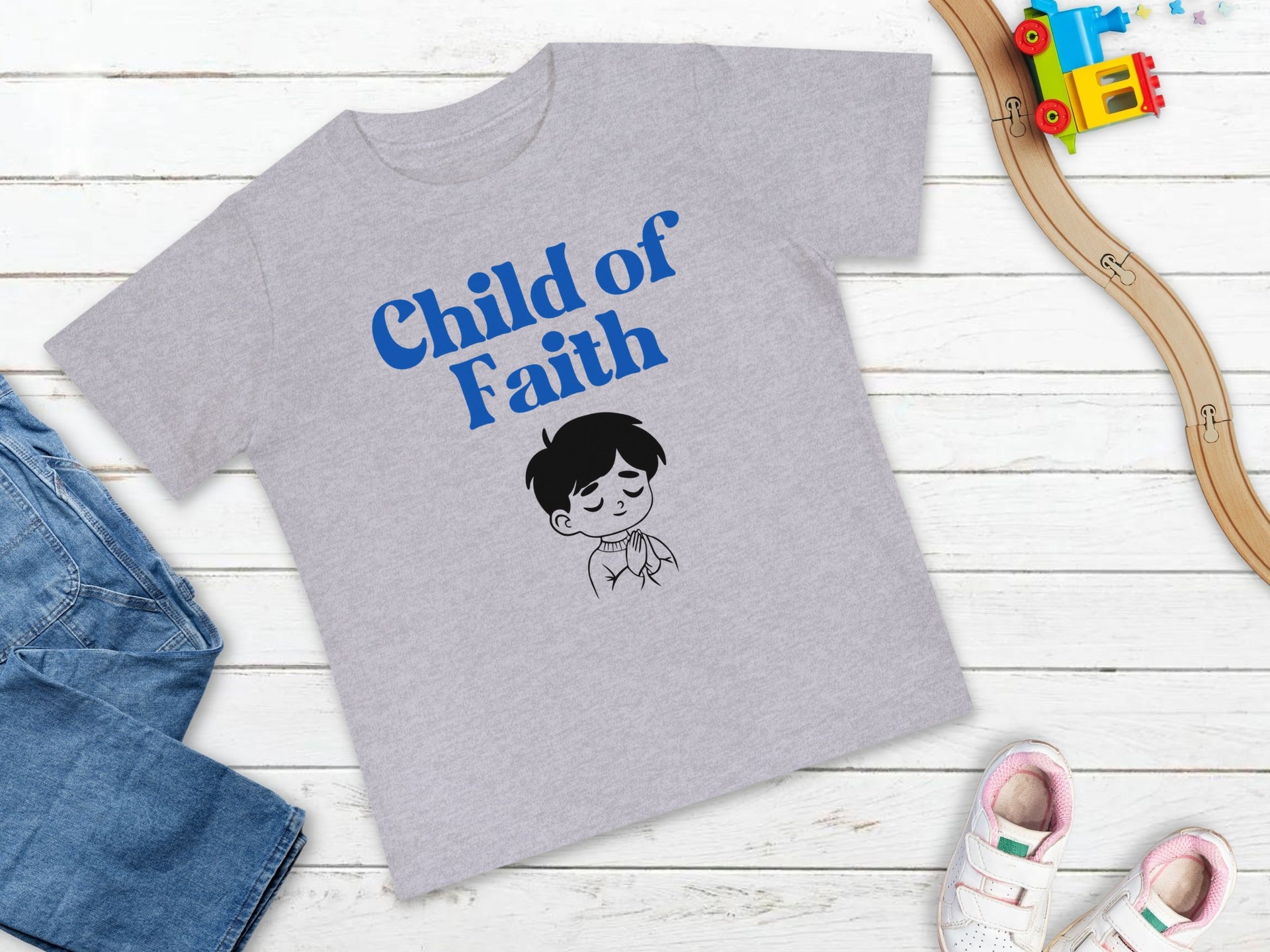 Child of Faith (Boy) Baby T-Shirt - My Faith My Father