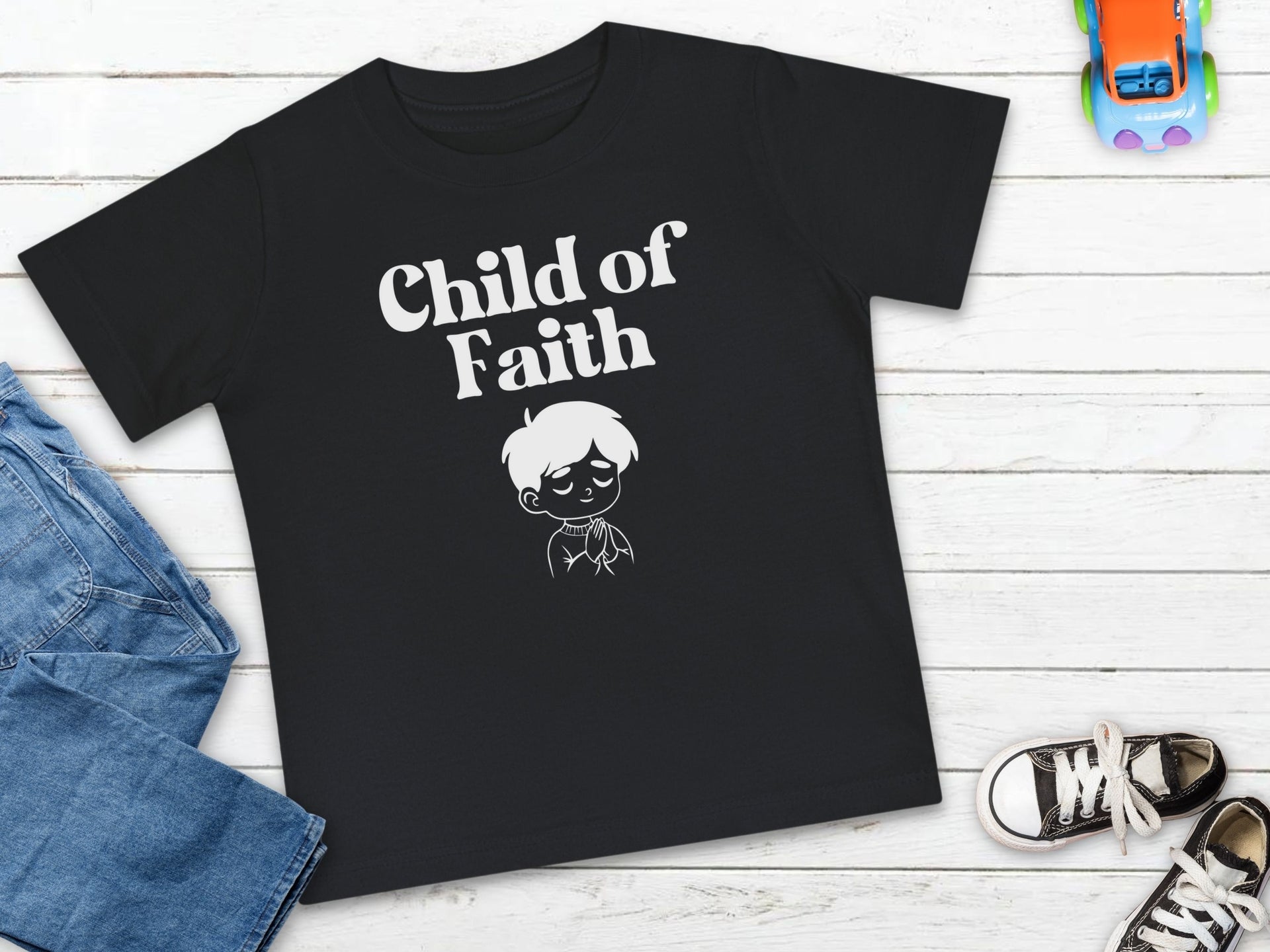 Child of Faith (Boy) Baby T-Shirt - My Faith My Father