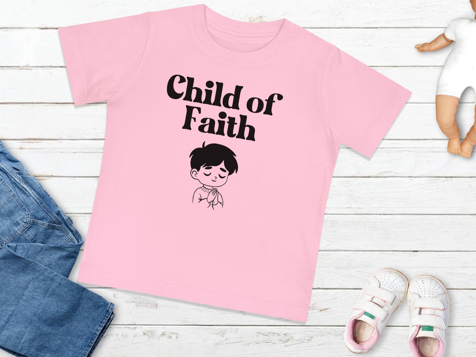 Child of Faith (Boy) Baby T-Shirt - My Faith My Father