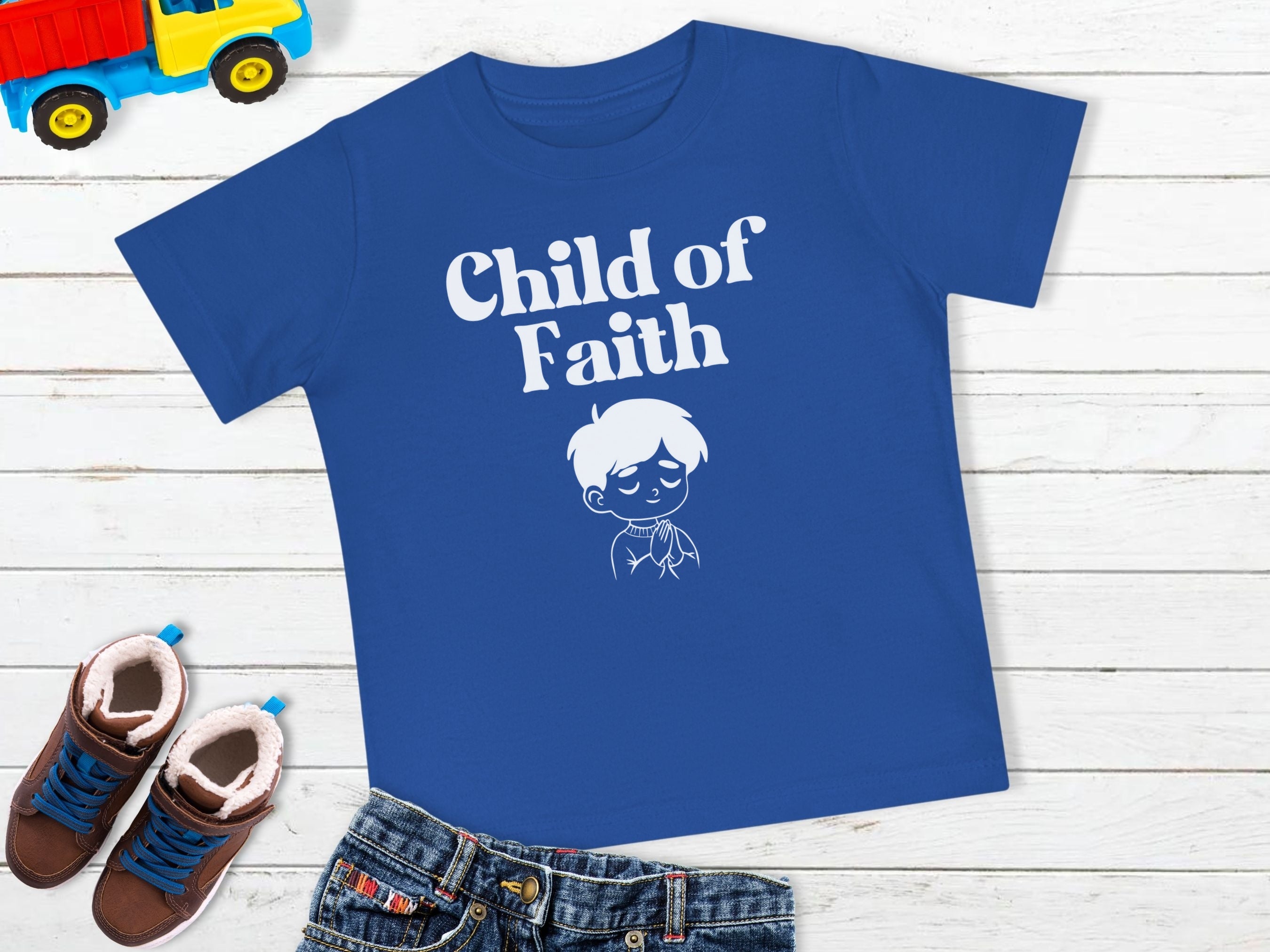 Child of Faith (Boy) Baby T-Shirt