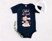 Child of God Infant Onesie, Baby Bodysuit, Newborn Outfit, Christening Gift, Cute Baby Clothes - My Faith My Father