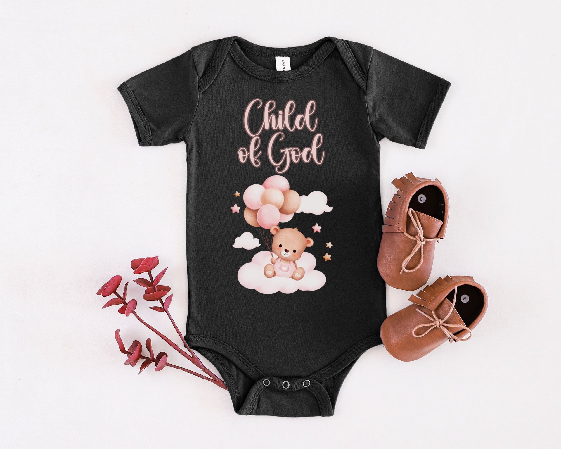 Child of God Infant Onesie, Baby Bodysuit, Newborn Outfit, Christening Gift, Cute Baby Clothes - My Faith My Father