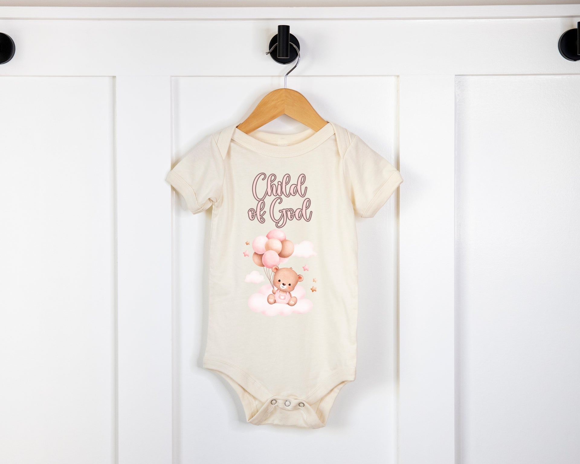 Child of God Infant Onesie, Baby Bodysuit, Newborn Outfit, Christening Gift, Cute Baby Clothes - My Faith My Father