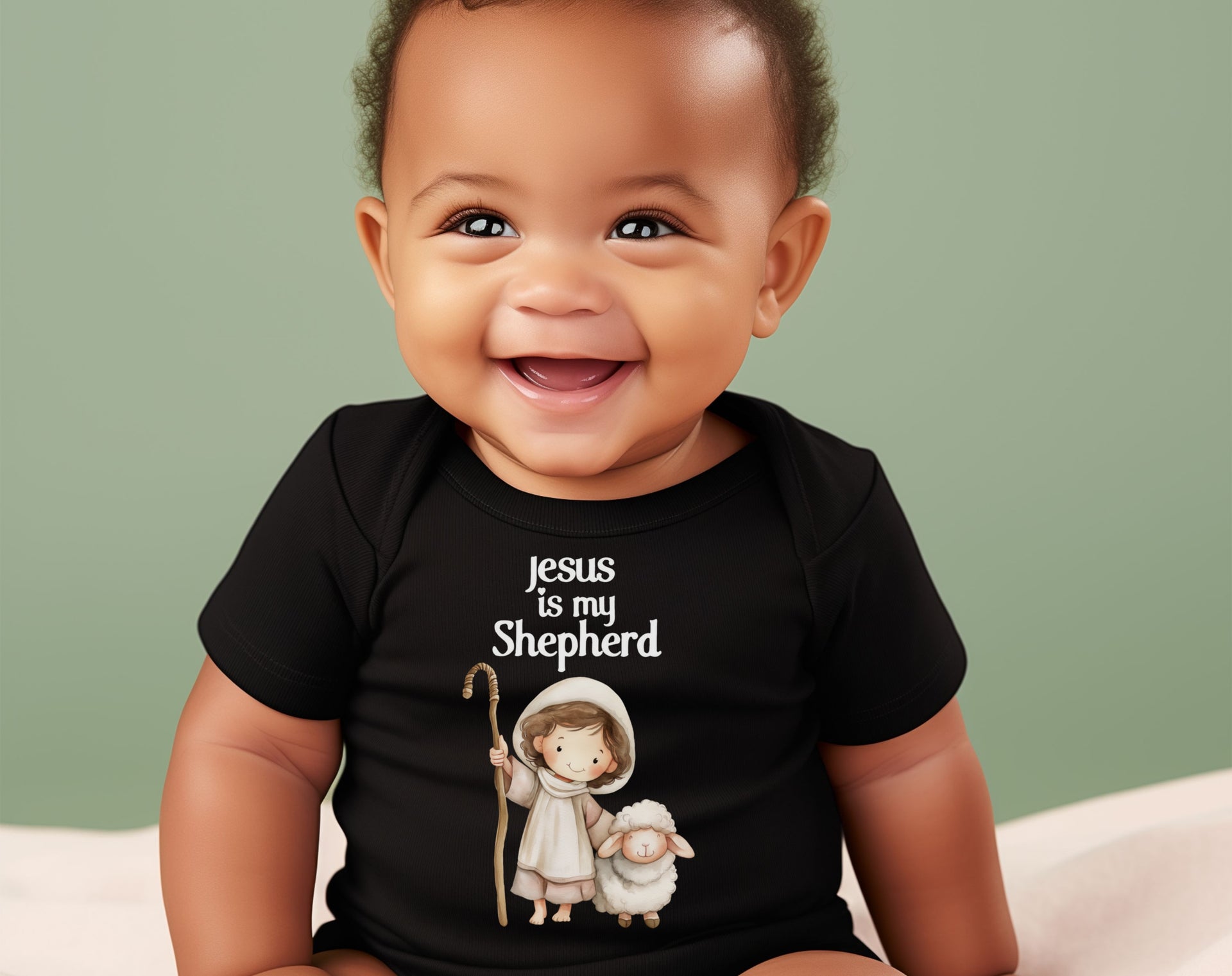 Jesus is My Shepherd Infant Onesie - My Faith My Father