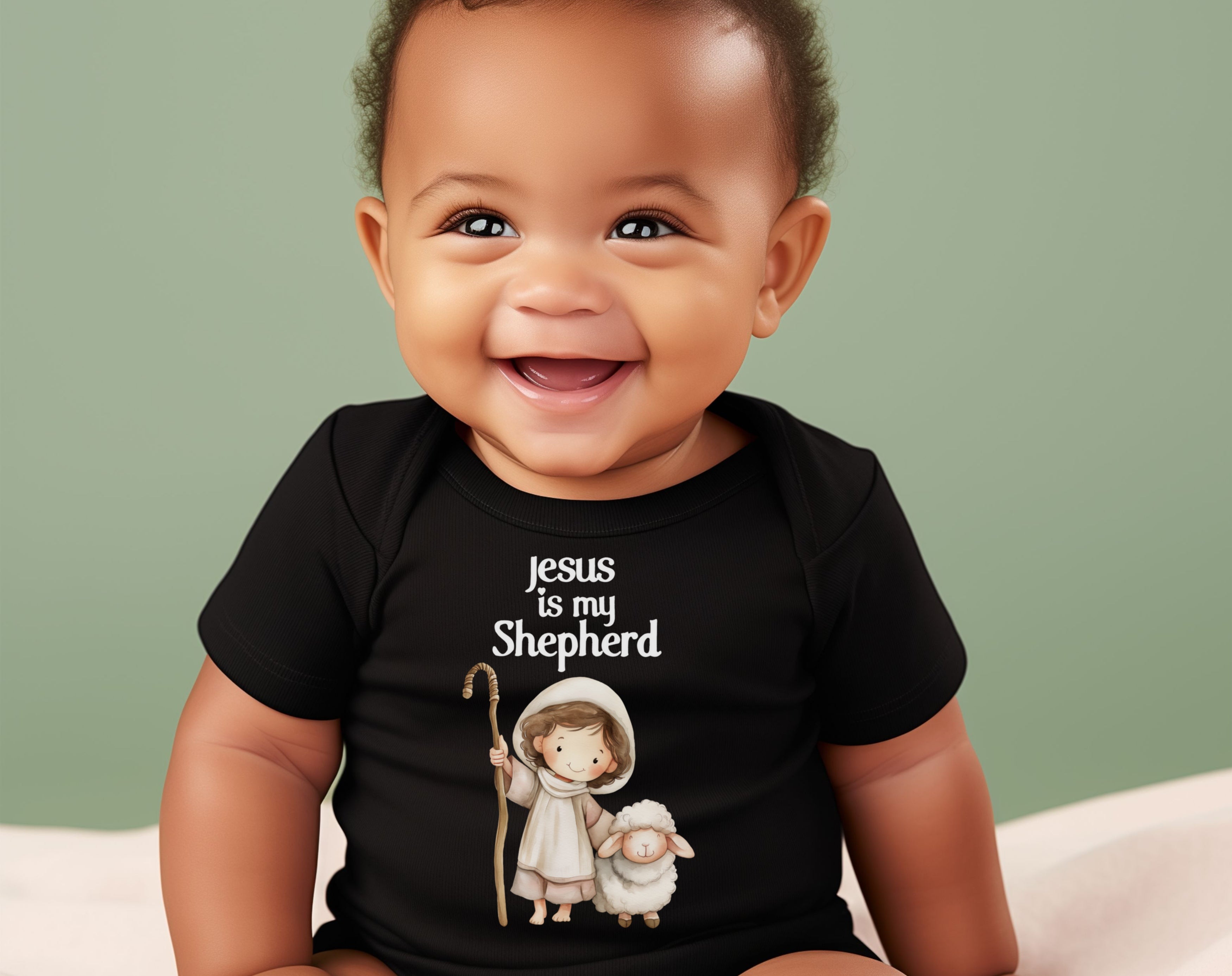 Jesus is My Shepherd Infant Onesie