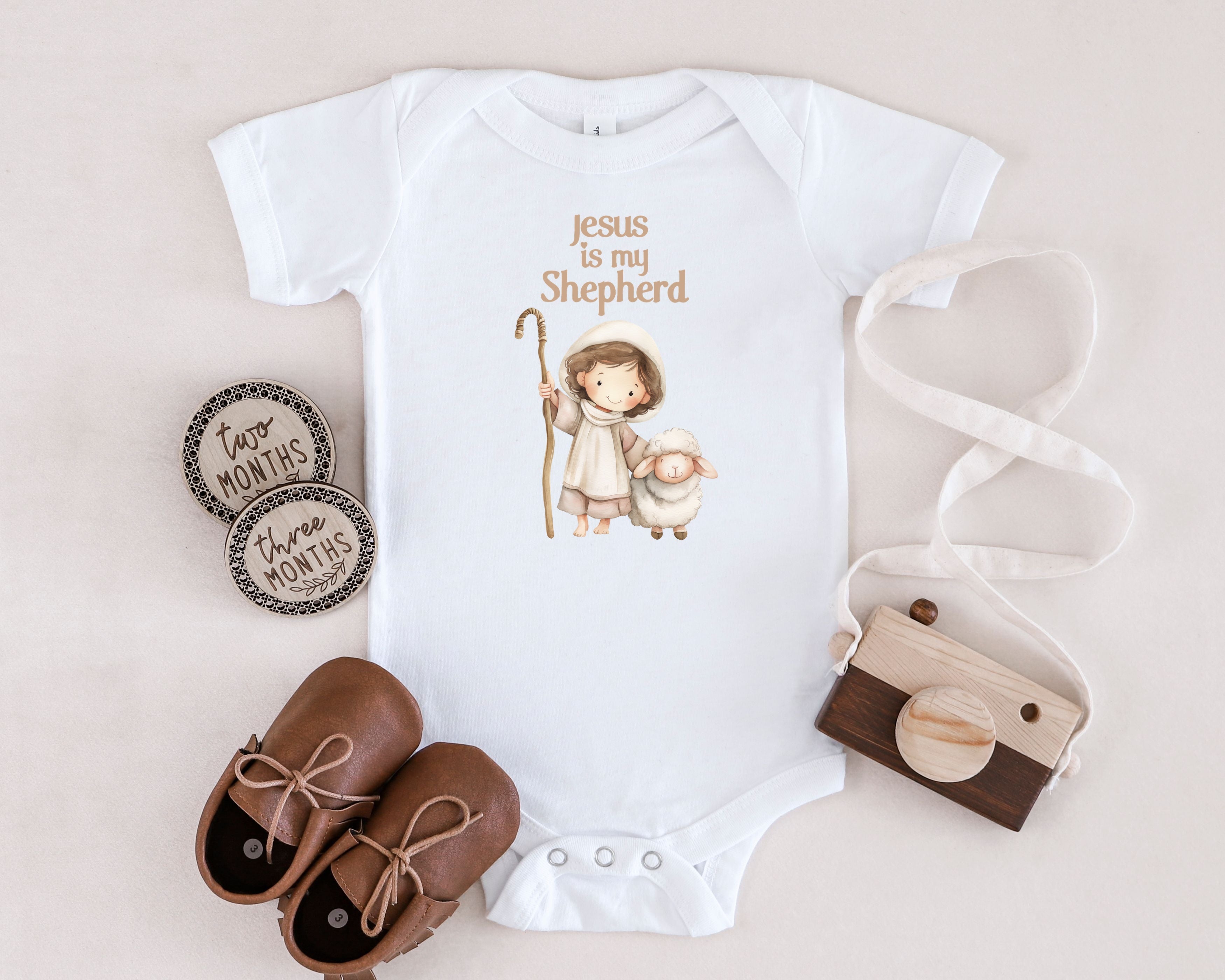 Jesus is My Shepherd Infant Onesie
