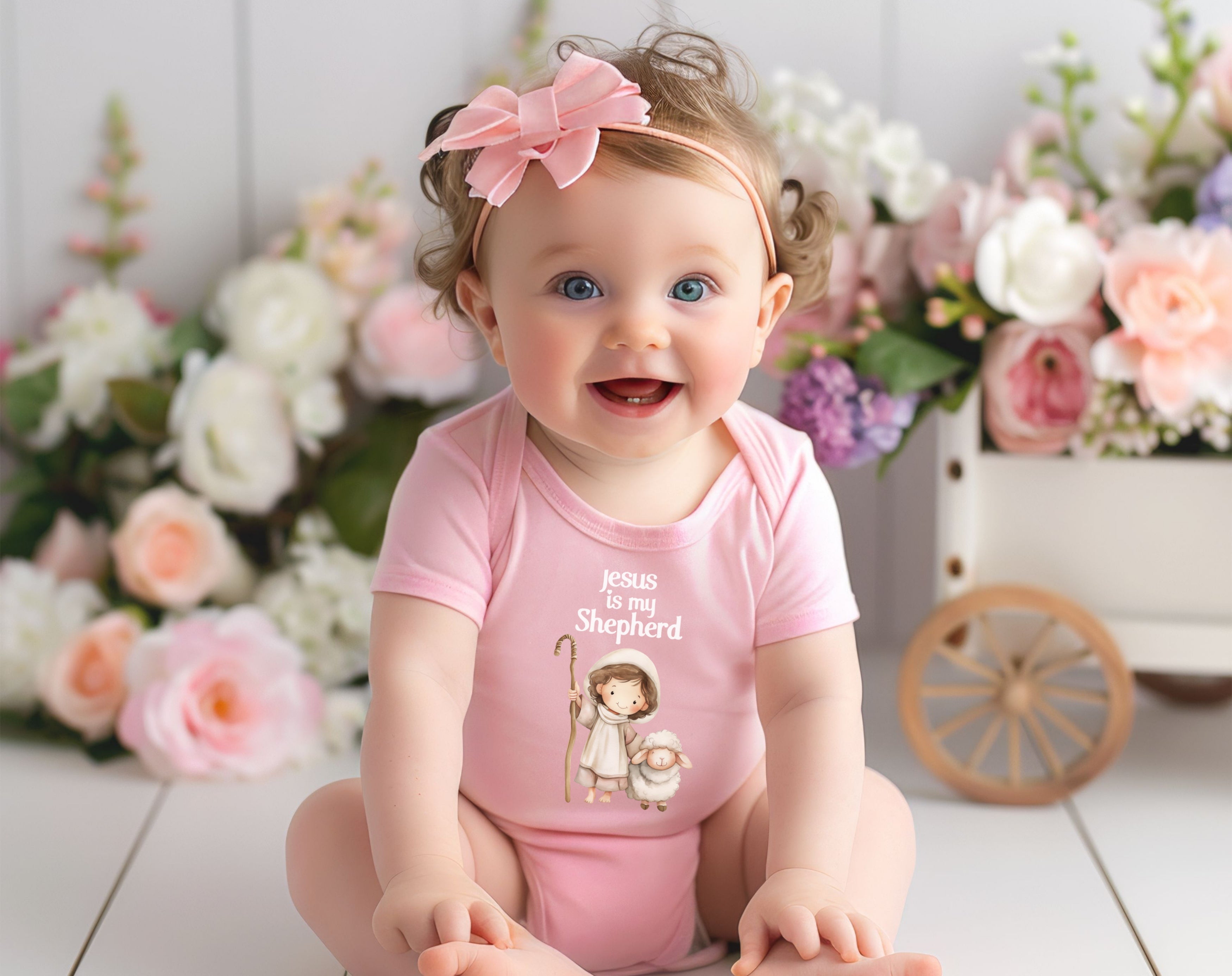 Jesus is My Shepherd Infant Onesie