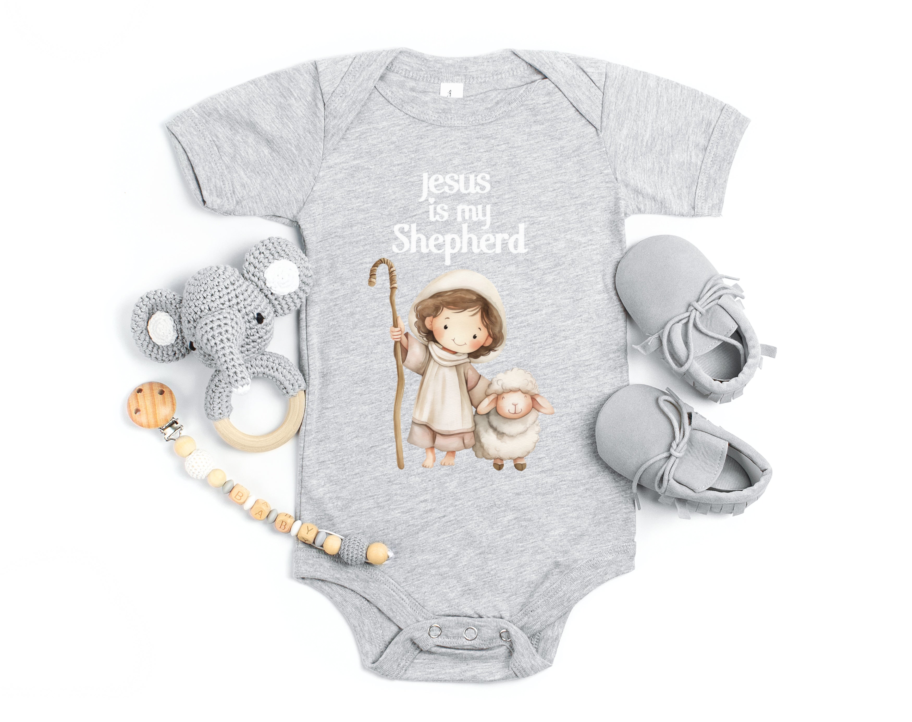 Jesus is My Shepherd Infant Onesie