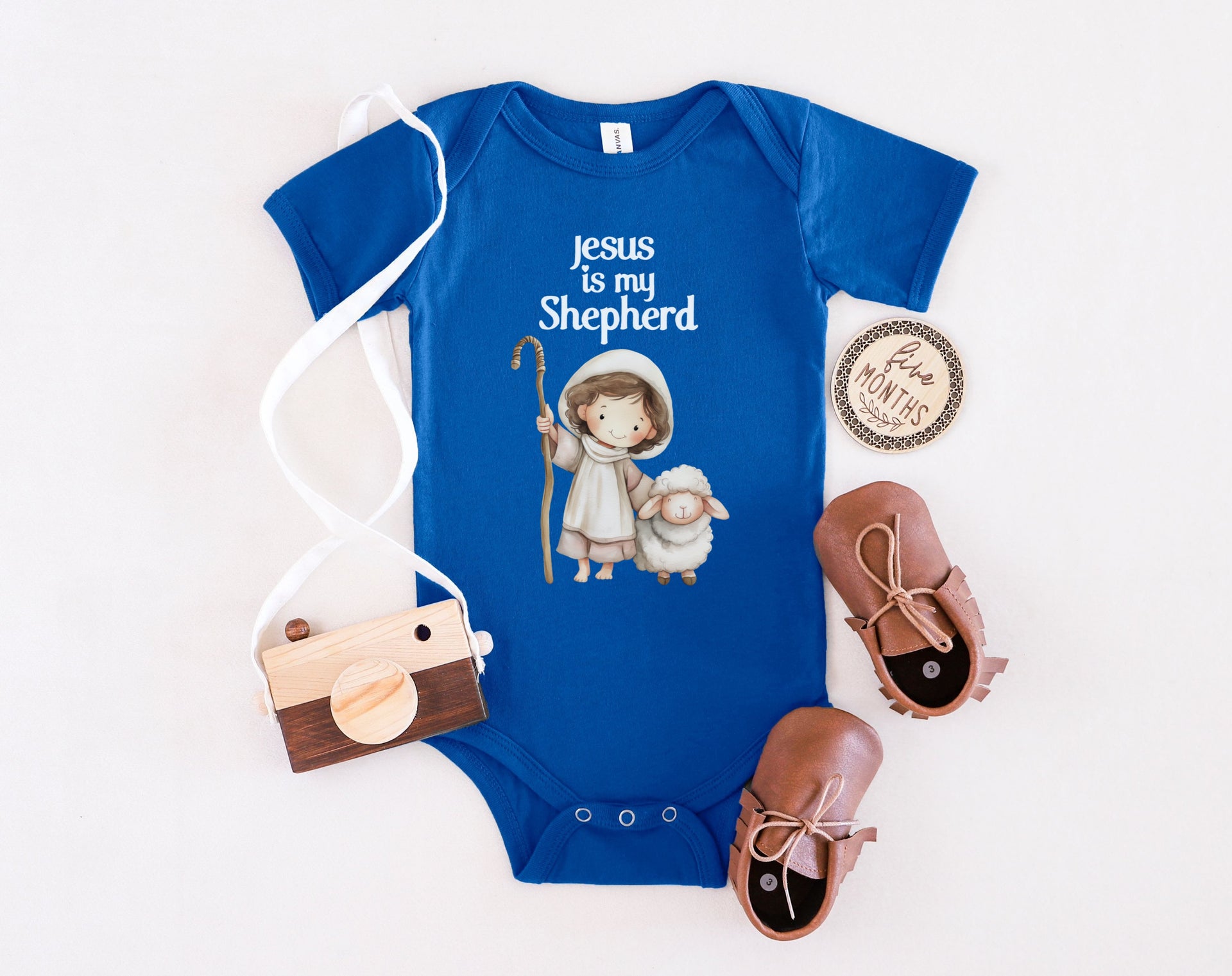 Jesus is My Shepherd Infant Onesie - My Faith My Father