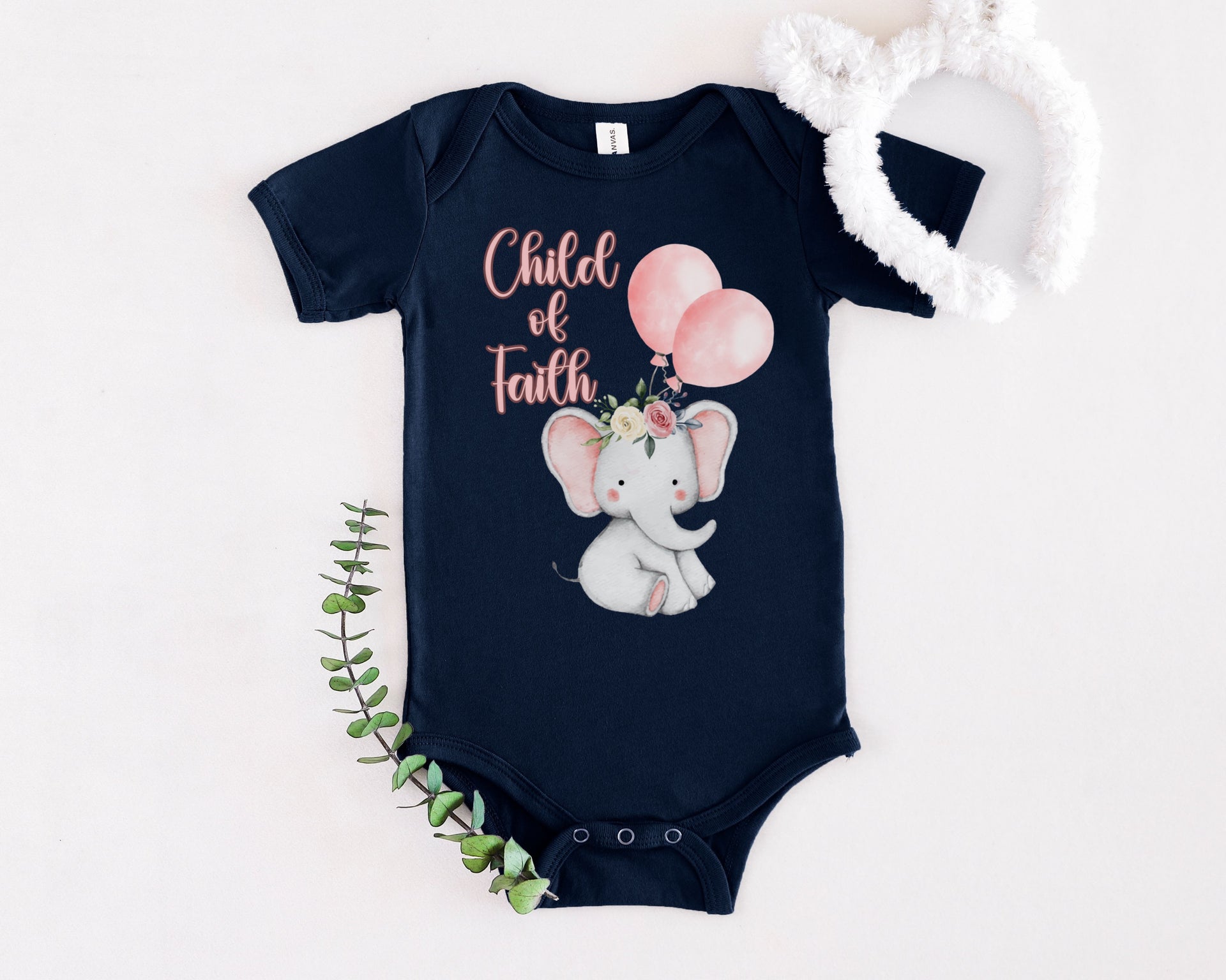 Child of Faith Infant Onesie, Cute Infant Onesie, Newborn Gift, Baby Shower Outfit, - My Faith My Father