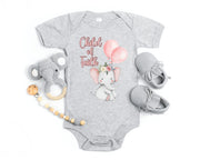 Child of Faith Infant Onesie, Cute Infant Onesie, Newborn Gift, Baby Shower Outfit, - My Faith My Father