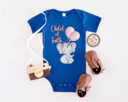 Child of Faith Infant Onesie, Cute Infant Onesie, Newborn Gift, Baby Shower Outfit, - My Faith My Father