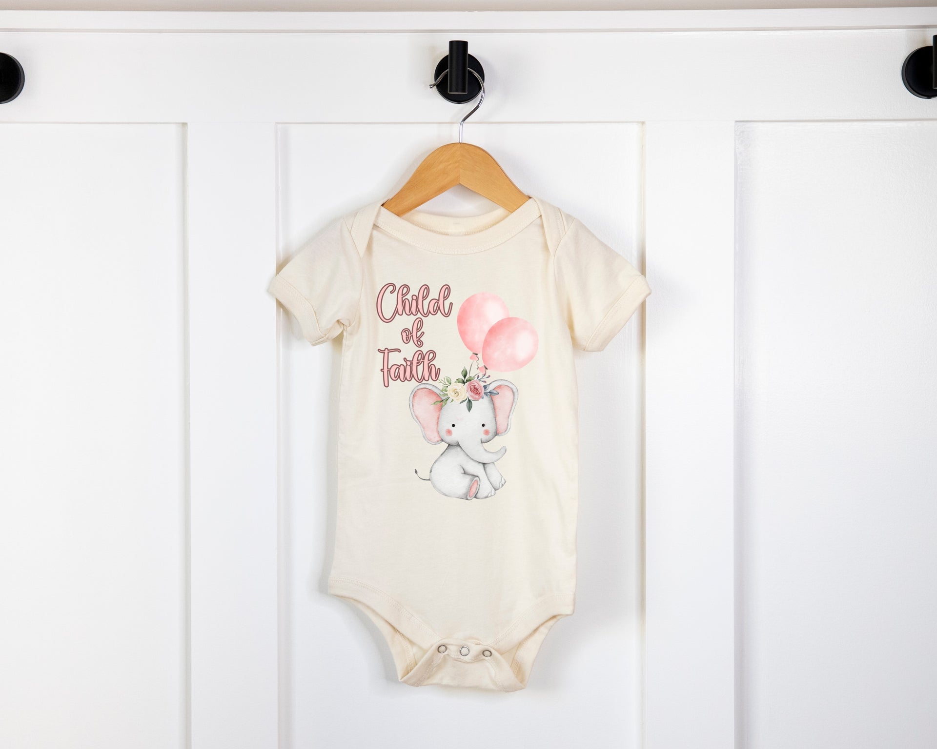 Child of Faith Infant Onesie, Cute Infant Onesie, Newborn Gift, Baby Shower Outfit, - My Faith My Father