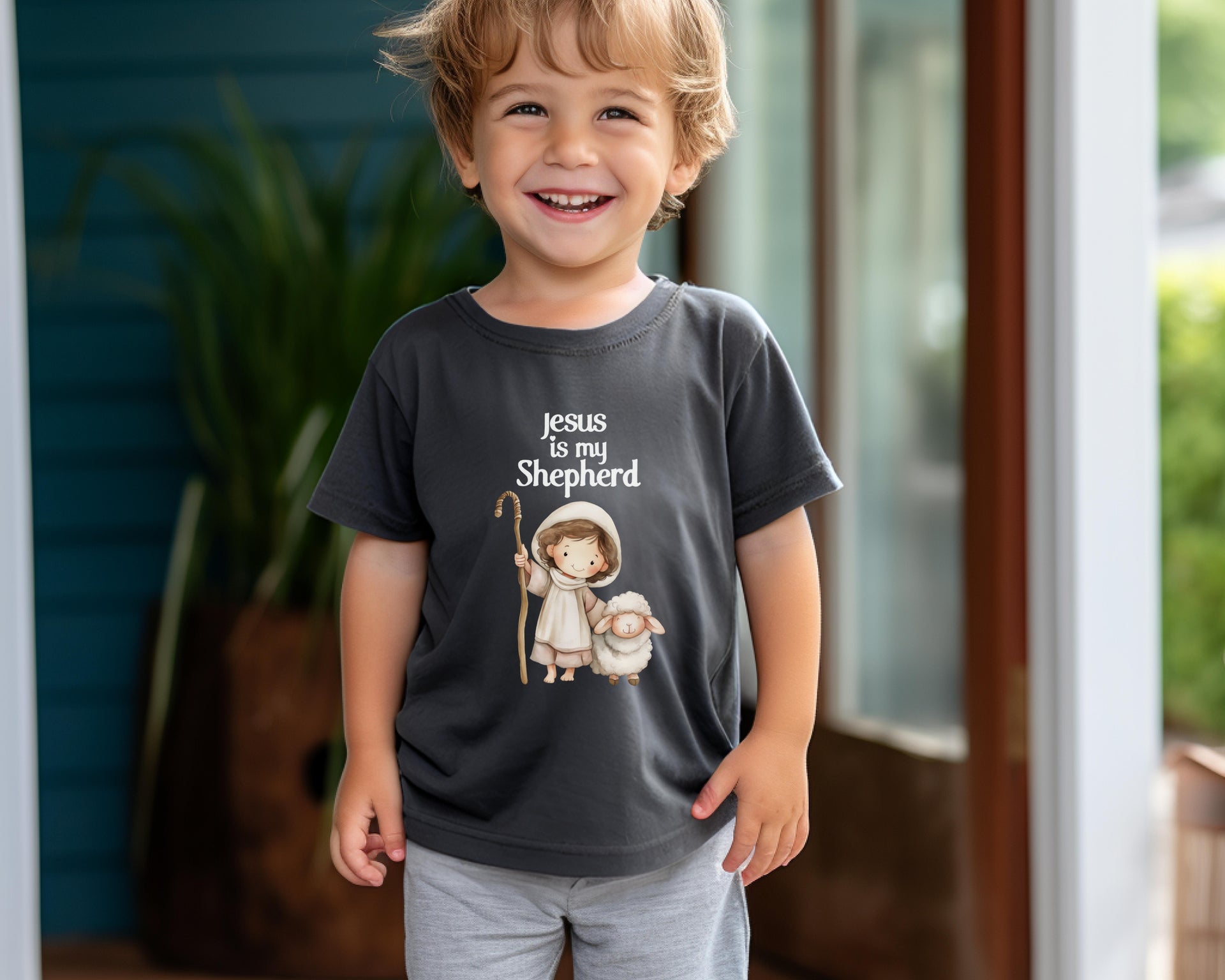 Jesus is My Shepherd Toddler Unisex T-Shirt - My Faith My Father