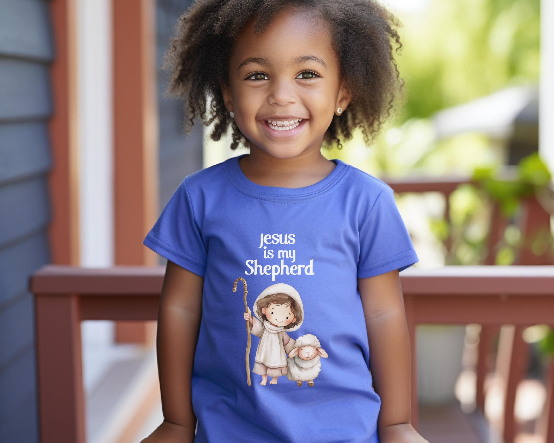 Jesus is My Shepherd Toddler Unisex T-Shirt - My Faith My Father