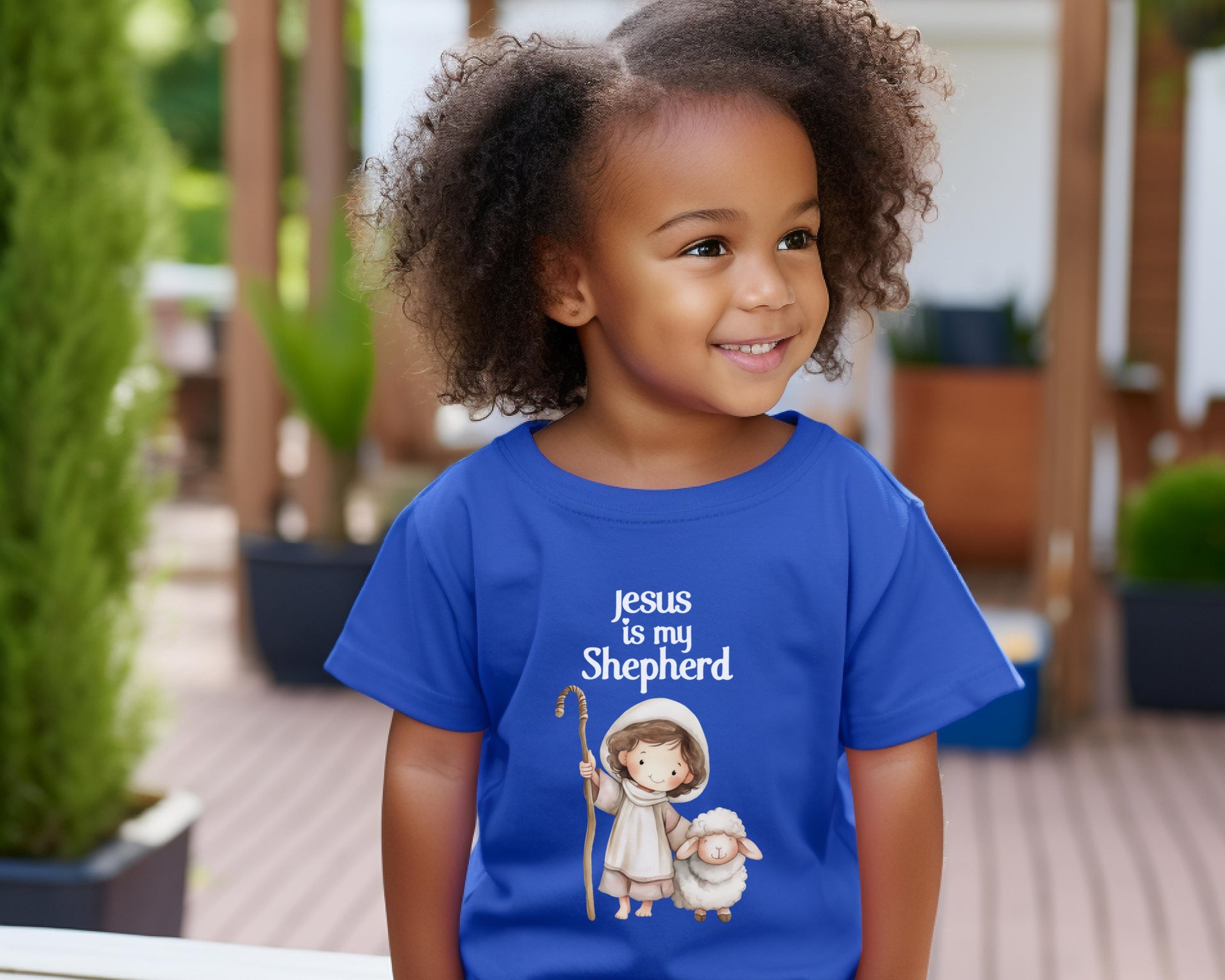 Jesus is My Shepherd Toddler Unisex T-Shirt - My Faith My Father