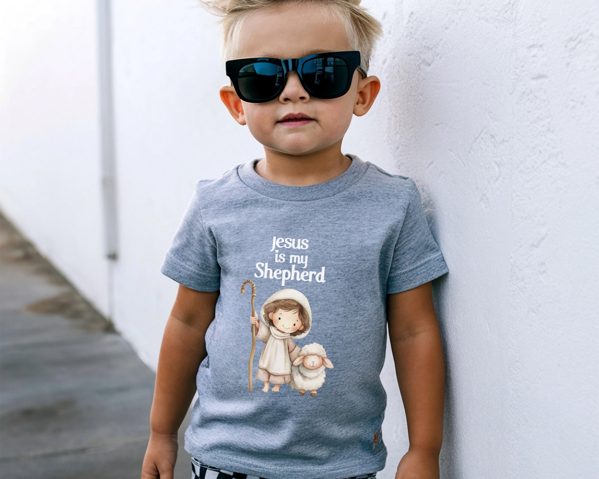 Jesus is My Shepherd Toddler Unisex T-Shirt - My Faith My Father