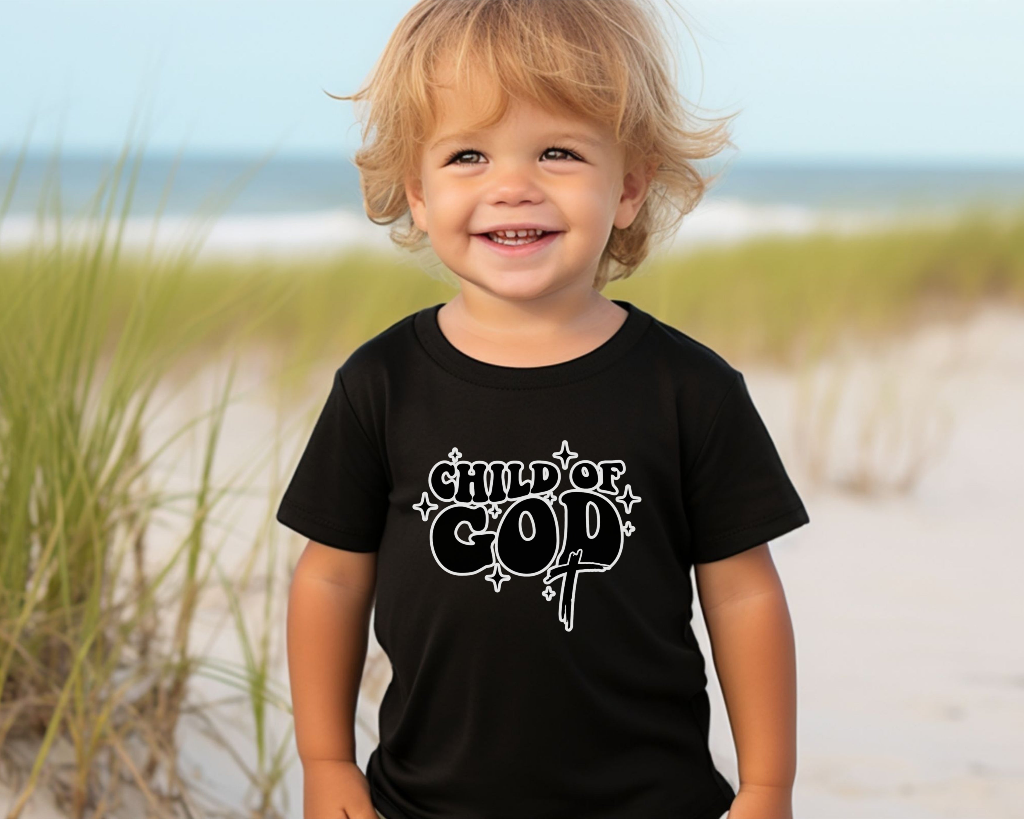 Child of God Toddler T-Shirt, Faith Inspired Kids Shirt, Christian Toddler Top, Cute Jesus Tee, Children's Gospel Apparel