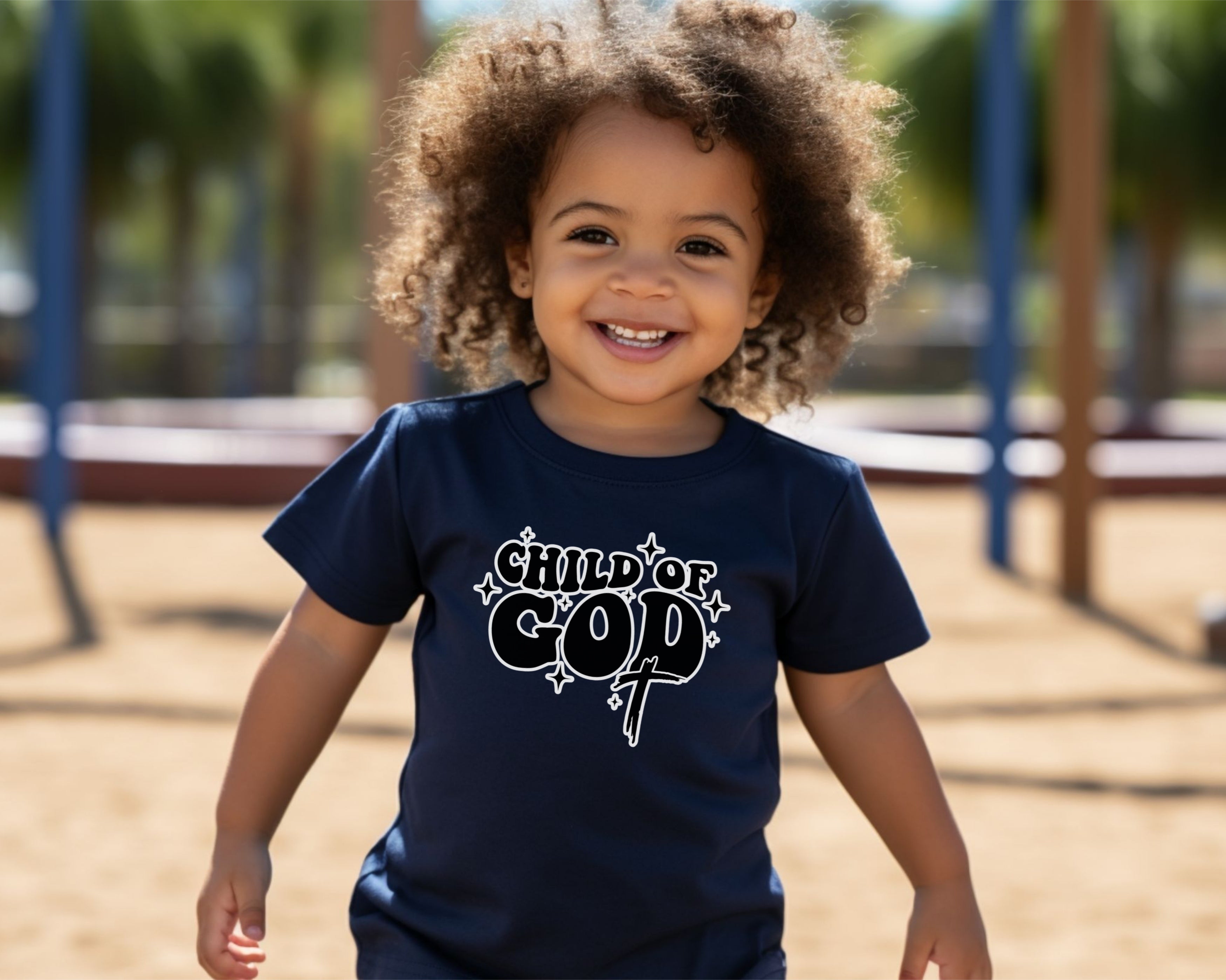 Child of God Toddler T-Shirt, Faith Inspired Kids Shirt, Christian Toddler Top, Cute Jesus Tee, Children's Gospel Apparel