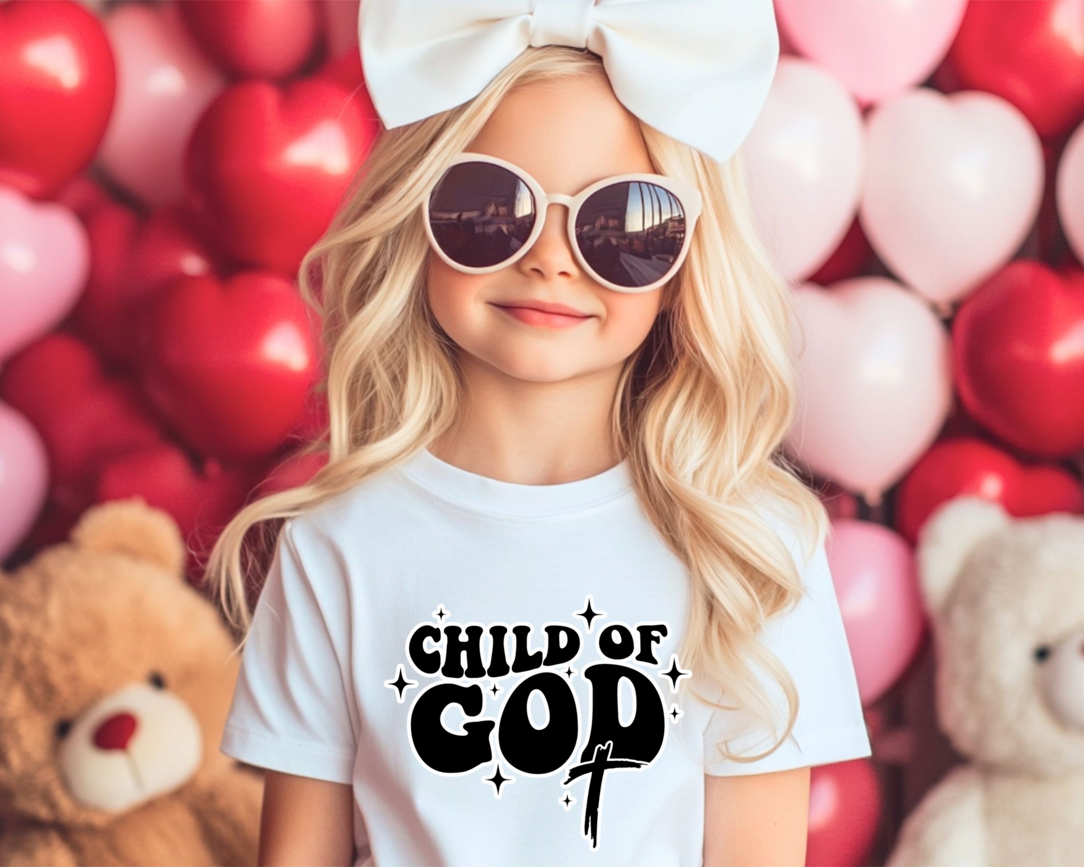 Child of God Toddler T-Shirt, Faith Inspired Kids Shirt, Christian Toddler Top, Cute Jesus Tee, Children's Gospel Apparel