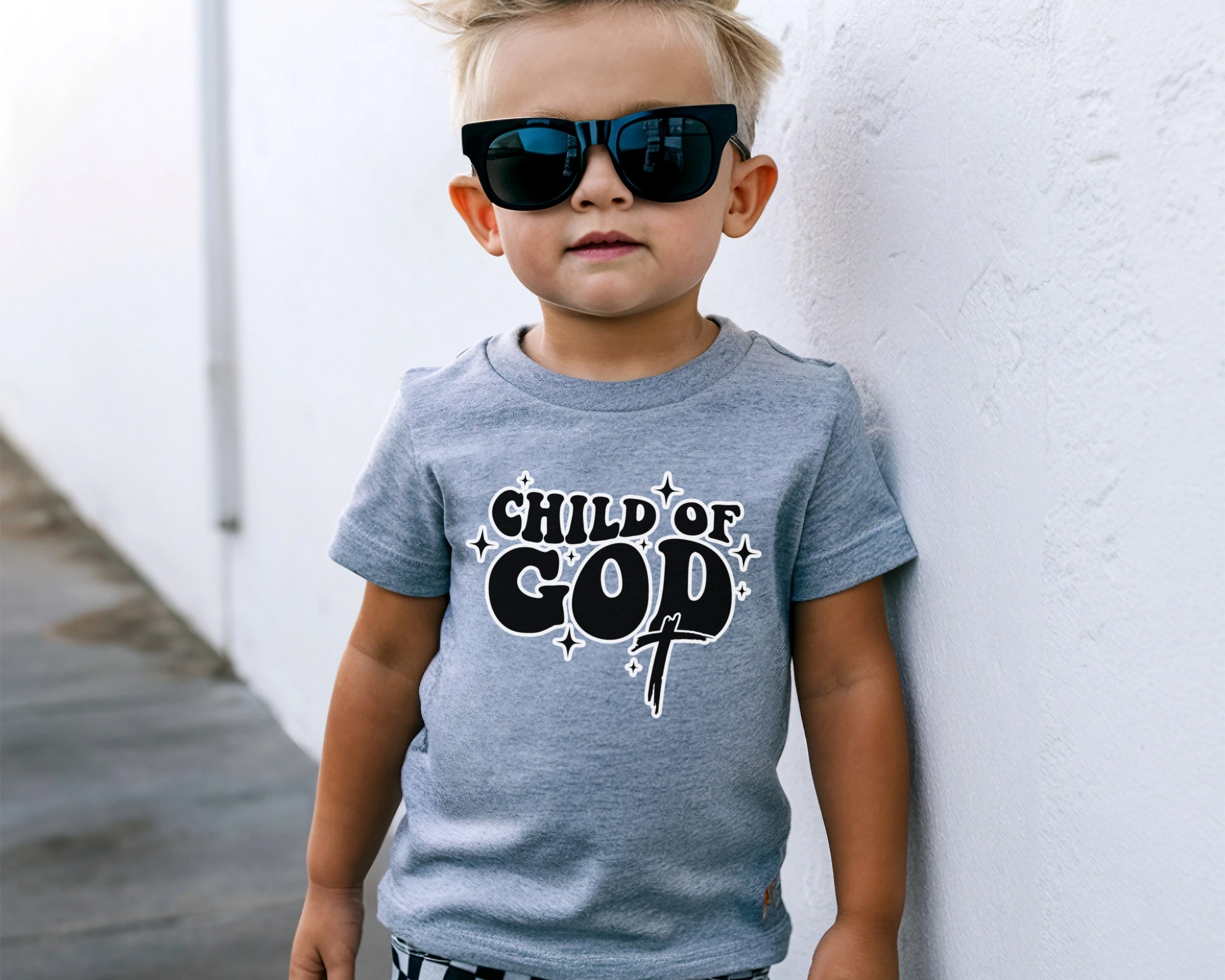 Child of God Toddler T-Shirt, Faith Inspired Kids Shirt, Christian Toddler Top, Cute Jesus Tee, Children's Gospel Apparel