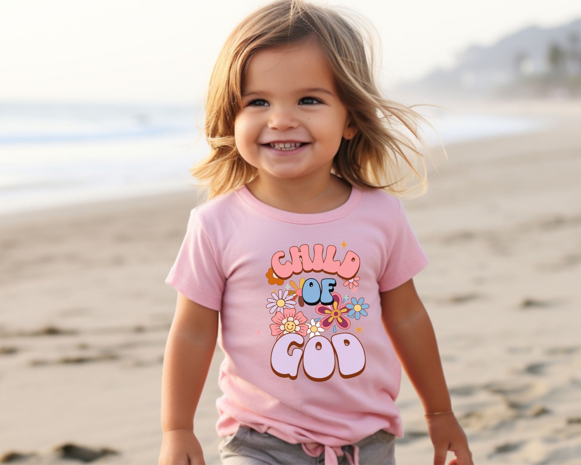 Child of God Toddler Tee - Faith-Based Christian Clothing - My Faith My Father