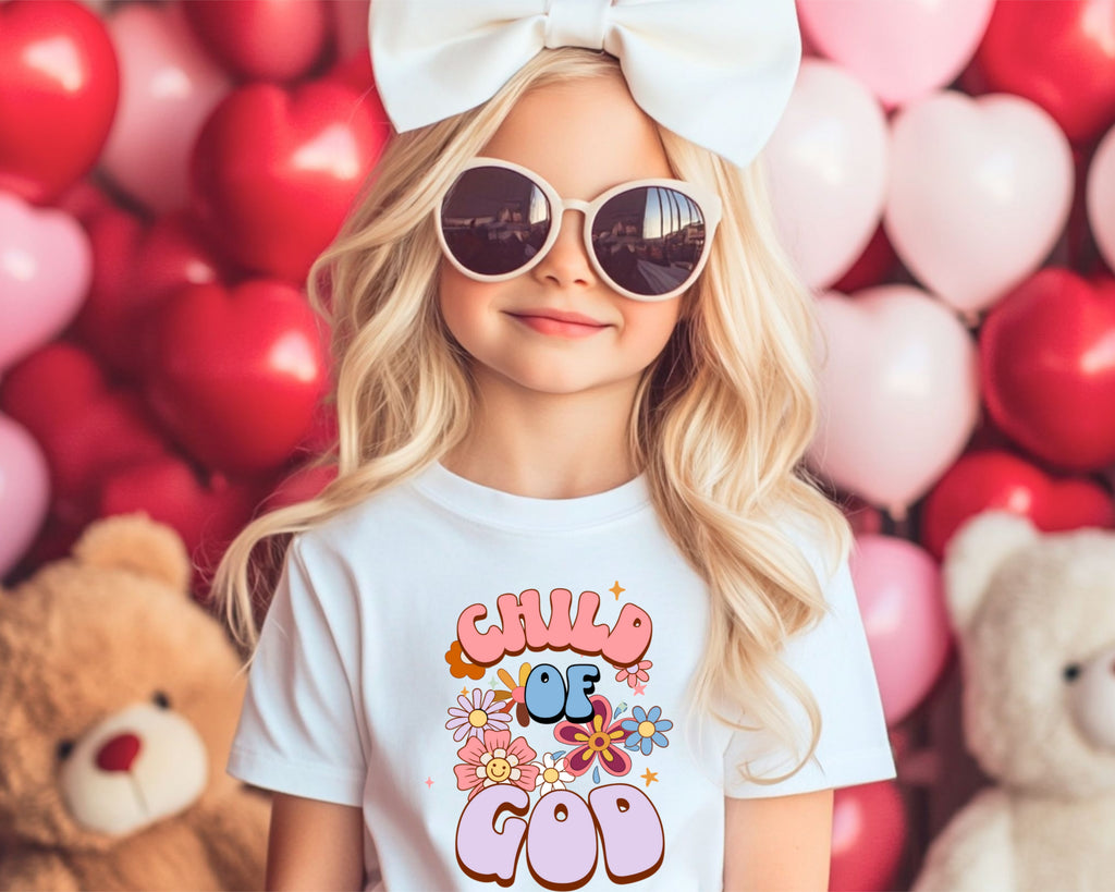Child of God Toddler Tee - Faith-Based Christian Clothing - My Faith My Father