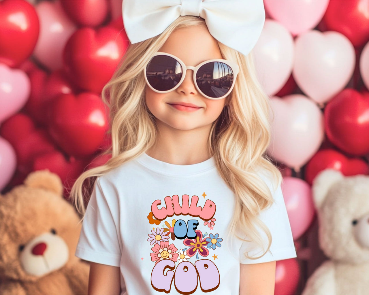 Child of God Toddler Tee - Faith-Based Christian Clothing - My Faith My Father