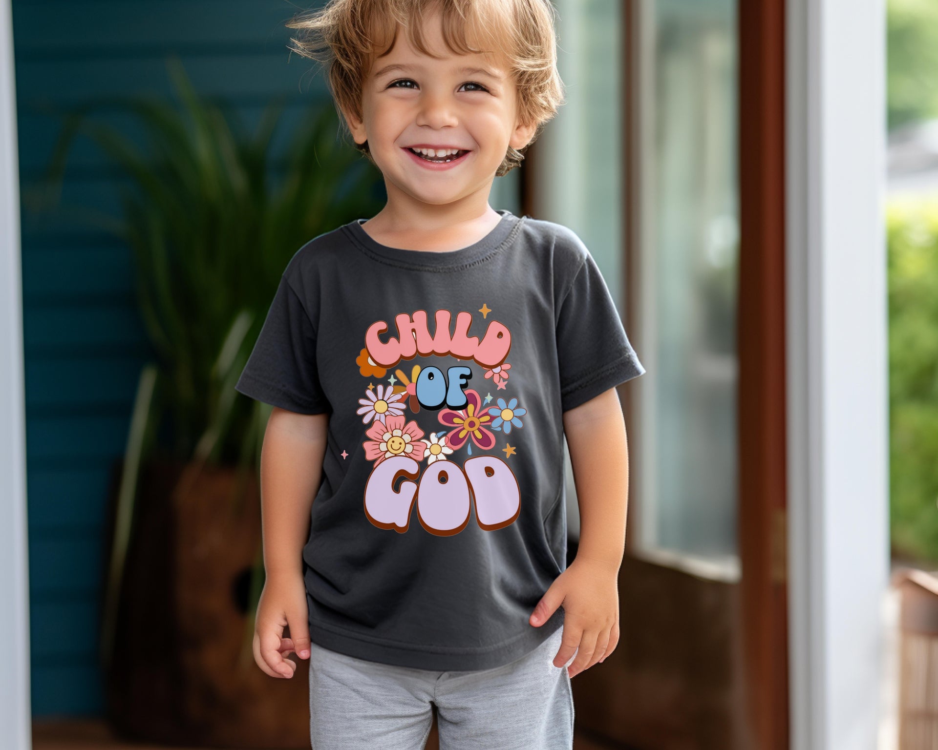 Child of God Toddler Tee - Faith-Based Christian Clothing - My Faith My Father