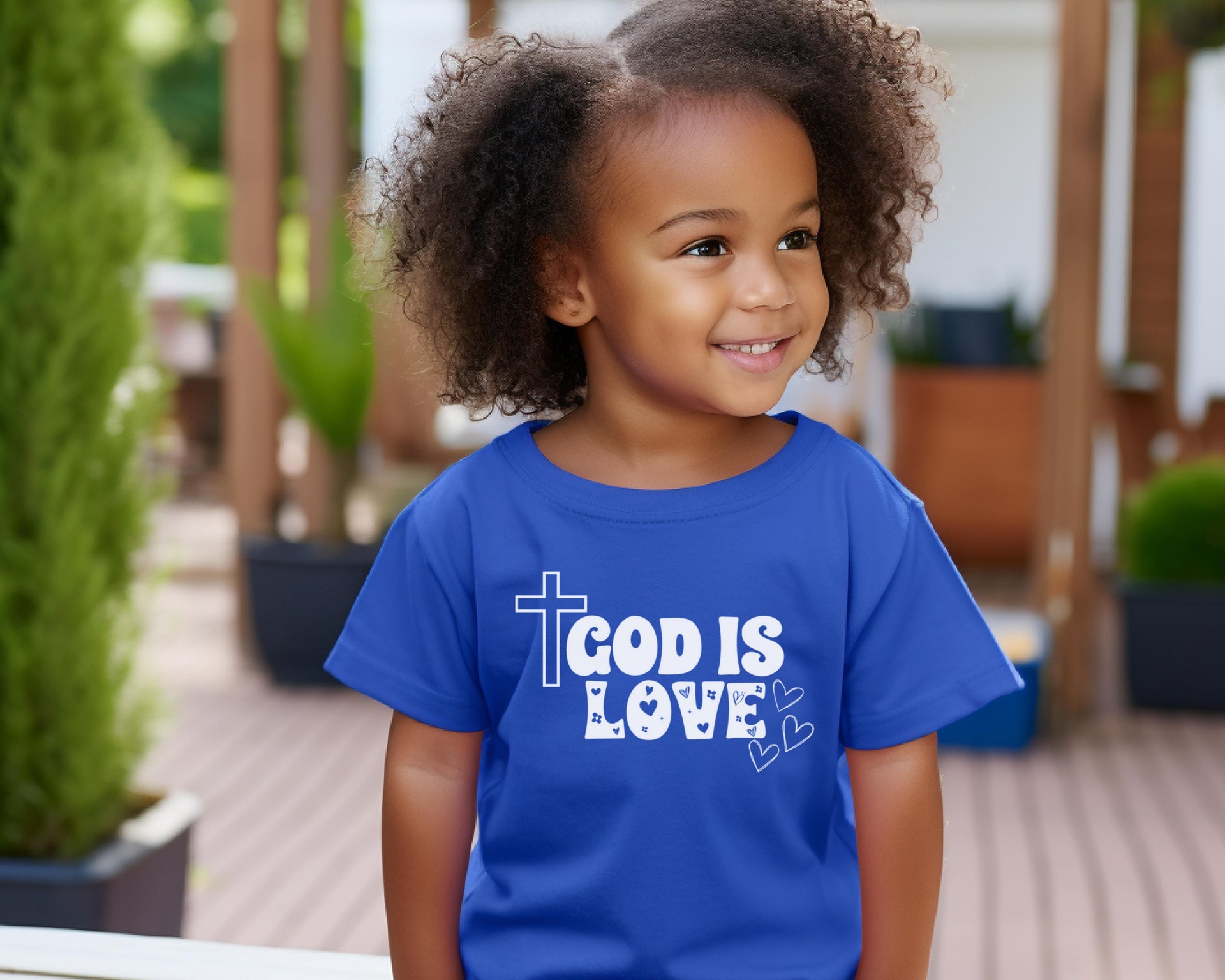 God is Love Toddler T-Shirt - My Faith My Father