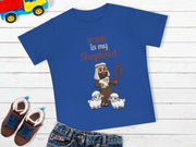 Jesus is My Shepherd Baby T-Shirt, Jesus is my Shepherd, Newborn Gift, Faith-Based Apparel, Toddler Christian Tees, Easter Outfit, Baby Shower Present - My Faith My Father