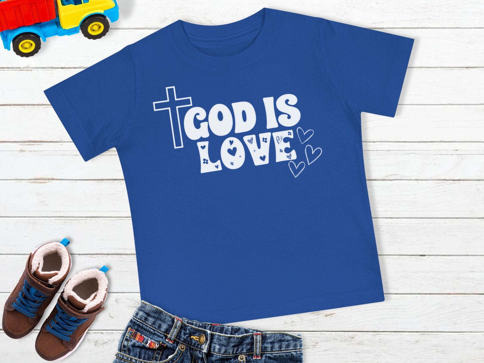 God Is Love Baby T-Shirt - My Faith My Father