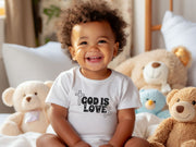 God Is Love Baby T-Shirt - My Faith My Father